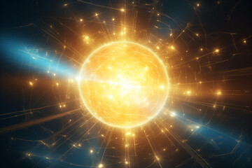 Obraz premium abstract golden background