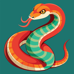 Fototapeta premium snake vector