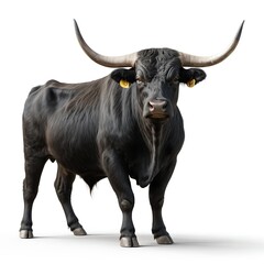 Fototapeta premium Powerful Black Bull