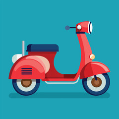 Obraz premium scooter vector 