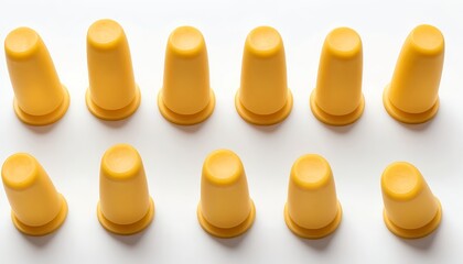 Ten Yellow Cups in a Row