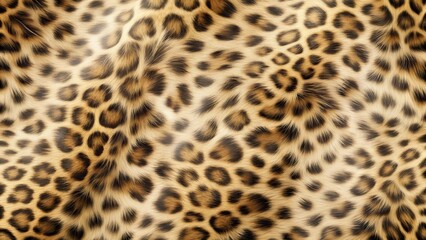 A Luxurious Textured Pattern Mimicking the Wild Beauty of Feline Fur, Ideal for Fashion Designs and Decorative Applications