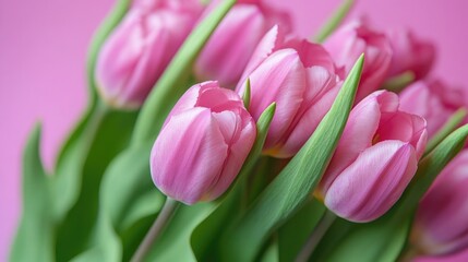 Naklejka premium Fresh cut flowers in a decorative container