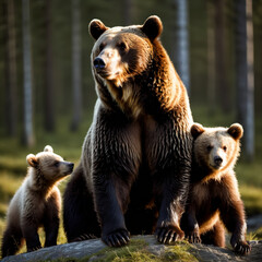 Obraz premium Braunbären 5