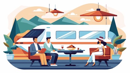 Enjoy spacious seating, gourmet meals, and exceptional service while traveling in style and sophistication.