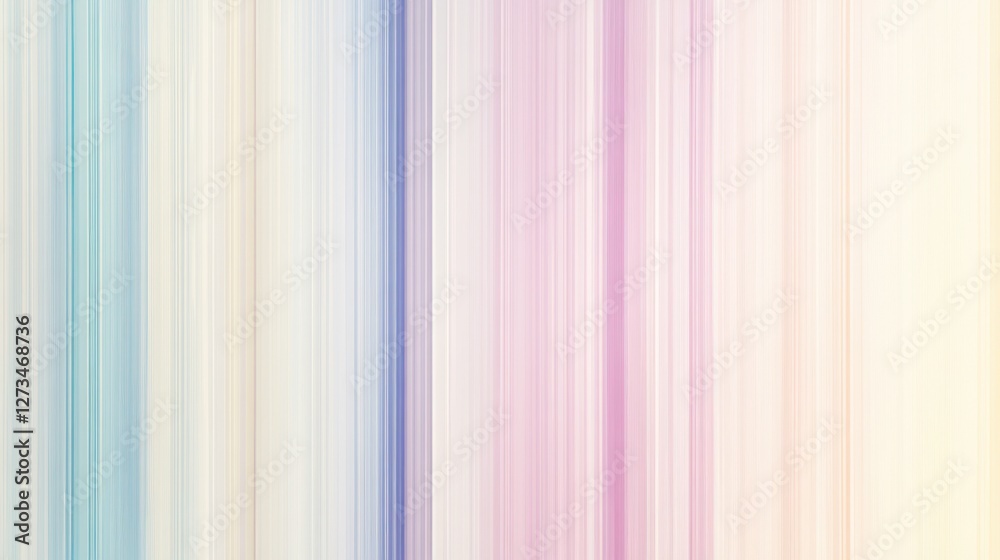 Poster abstract pastel vertical lines background design