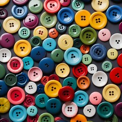 Fototapeta premium Colorful Buttons Background