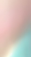 Blurry pastel gradient with soft teal and pink
