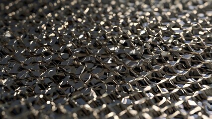 Fototapeta premium close up of metal chain