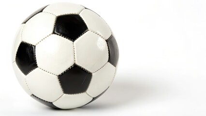 Fototapeta premium Soccer Ball on White Background