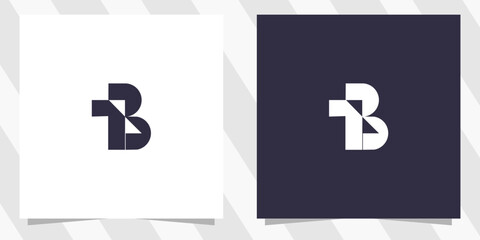 letter tb bt logo design vector © euforia