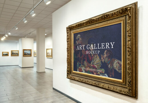 Art Gallery Mockup
