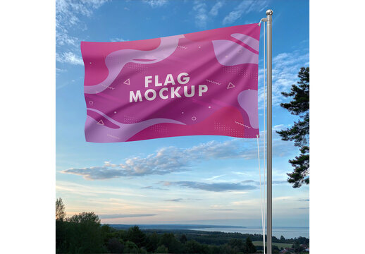 Flag Mockup