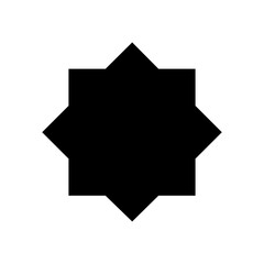 Eight-Pointed Star or Octagram
