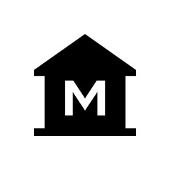 M Building Icon
