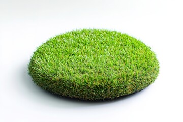 Lush Green Artificial Grass Cove: Realistic Photo of a Tranquil, Vibrant, and Beautifully Designed Outdoor Space Perfect for Landscaping, Backyard Design, or Architectural Visualization Projects.     