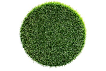 Lush Green Circle: Perfect Grass Patch for Game Design, Website Elements, App Icons, and More! Ideal for vibrant nature scenes, eco-friendly branding, and environmental projects. A versatile,         