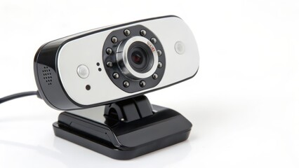 Webcam on White Background