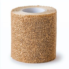 Natural Jute Twine Roll with Textured Surface Ideal for Crafting and Decorative Uses