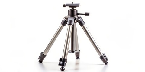 Portable Tripod on White Background