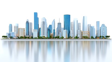 Obraz premium Urban architecture aerial