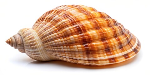 Obraz premium Seashell on White Background