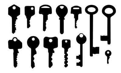 verschiedene Schlüssel