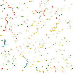 Colorful Confetti vector Illustration  