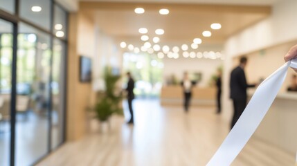 An inaugural ceremony with the opening of a new community center. Featuring unity and support