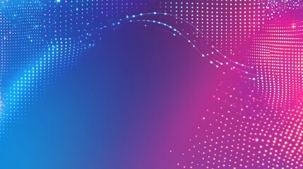 Abstract Colorful Dotted Pattern Background Design