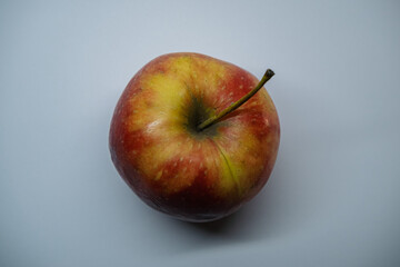 red apples on a black background