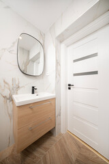 Bathroom.	