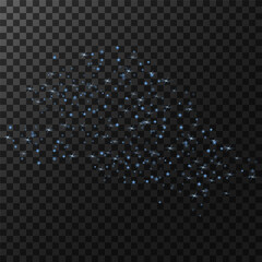 dance of stars, flash, color, star with a tail