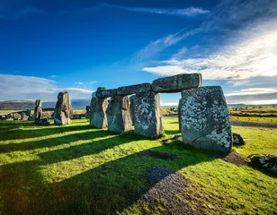 Fototapete Rund amazing famous arctic henge iceland sunny day © JanaG9