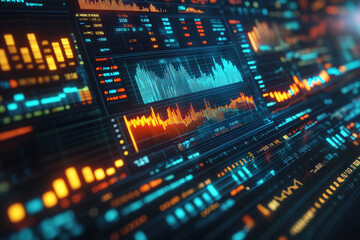 Advanced Data Analytics Dashboard with Infographics