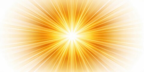 Obraz premium Golden Radiance Burst