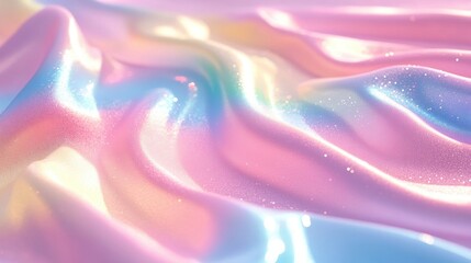 Obraz premium Abstract rainbow gradient background digital art smooth texture vibrant colors creative design