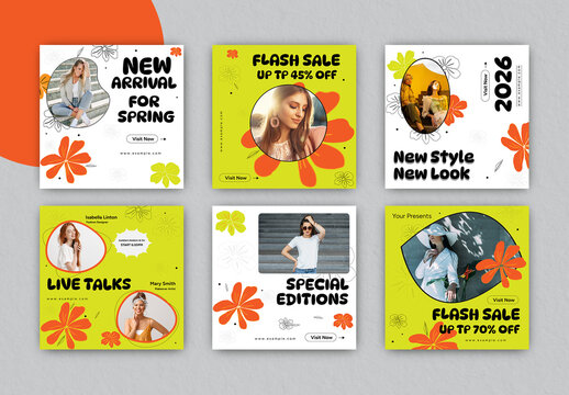 Fashion Social Media Post Template