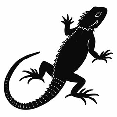 Kangaroo Silhouette Minimalist Vector Art on Solid White Background