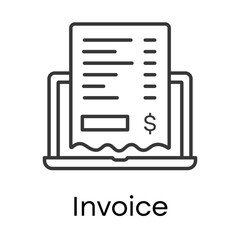 Invoice – Document Representing Billing and Financial Transactions