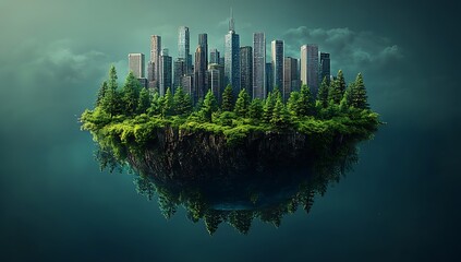 Dawn on Idyllic Earth like Planet.