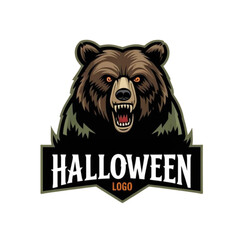 vector illustration of a bear