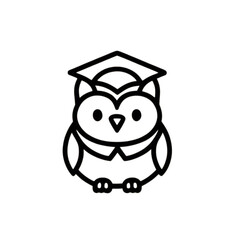 owl graduation cap and diploma