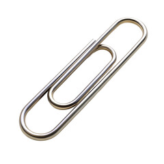 paper clip isolated on a transparent background