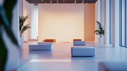 Inaugural ceremony for a new wellness tech startup. Featuring innovation and well-being