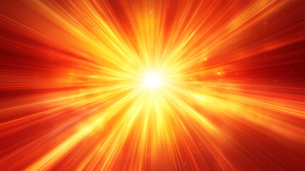 Obraz premium Fiery Light Burst Abstract Background for Energy, Celebration & Digital Design | Ideal for Websites & Branding, digital design, event promotions, website backgrounds, festival themes, celebration