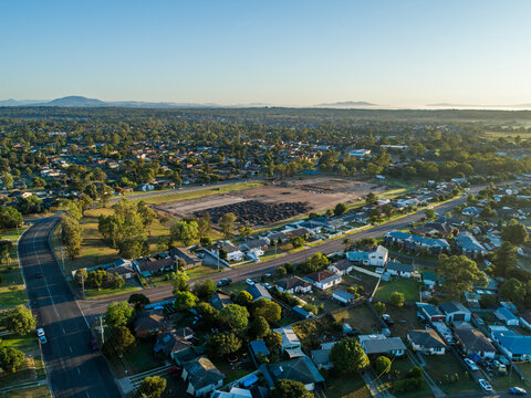 Sports field undergoing remake and resurfacing in country town of Singleton