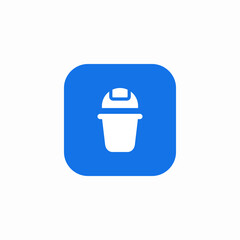 office bin icon sign vector