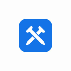 prick use icon sign vector
