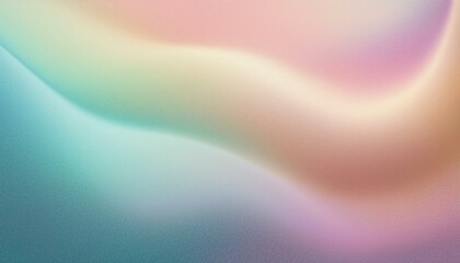 Obraz premium abstract grainy gradient texture with soft pastel hues